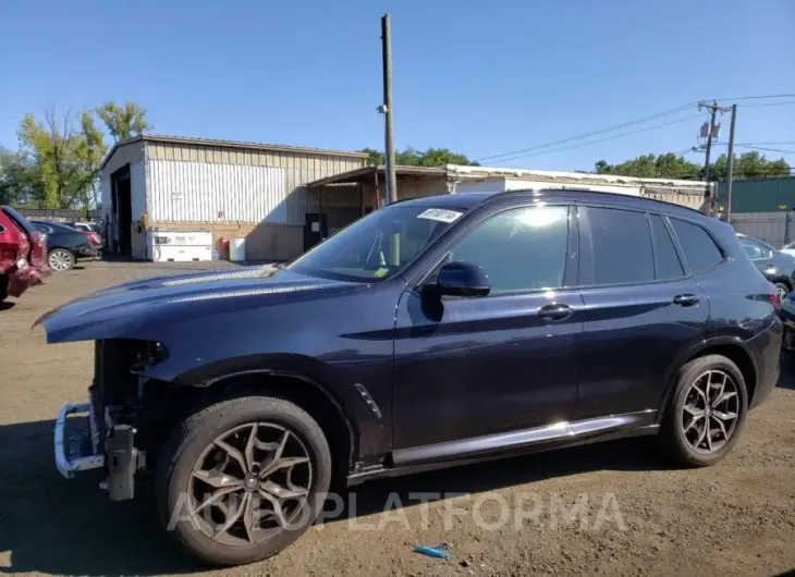 BMW X3 XDRIVE3 2023 vin 5UX53DP01P9P39635 from auto auction Copart