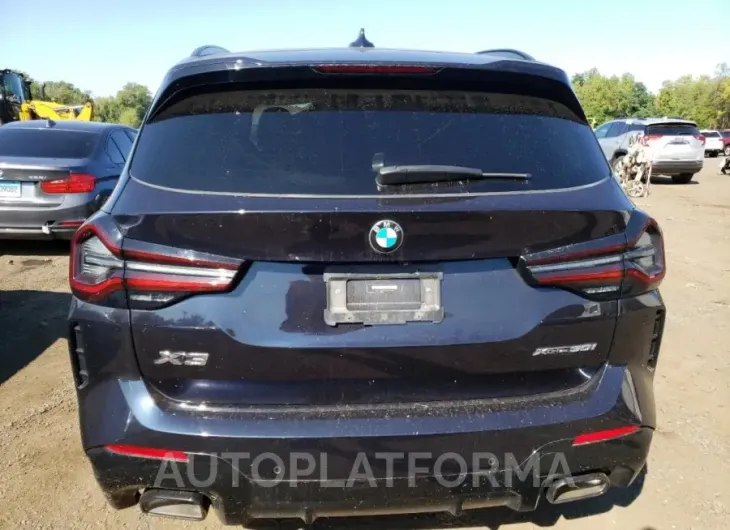 BMW X3 XDRIVE3 2023 vin 5UX53DP01P9P39635 from auto auction Copart