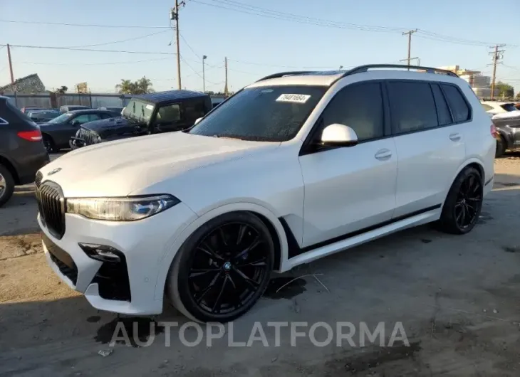 BMW X7 M50I 2020 vin 5UXCX6C03LLE35512 from auto auction Copart