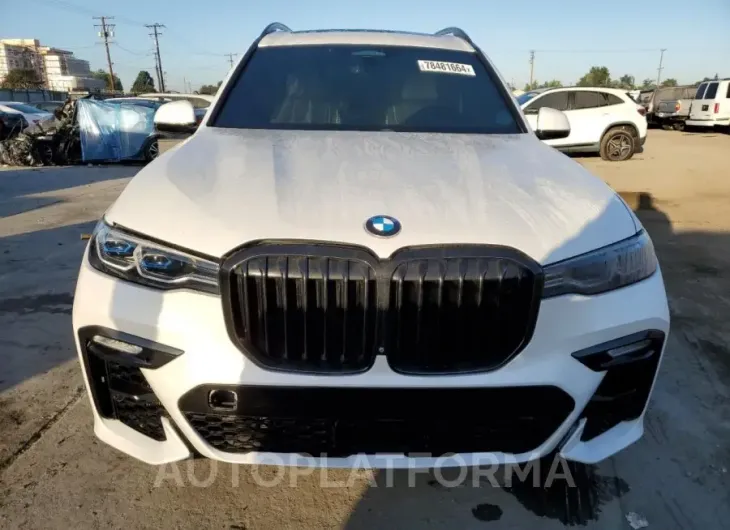 BMW X7 M50I 2020 vin 5UXCX6C03LLE35512 from auto auction Copart