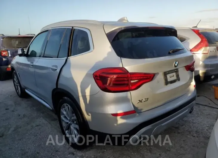 BMW X3 XDRIVE3 2019 vin 5UXTR9C5XKLE15912 from auto auction Copart