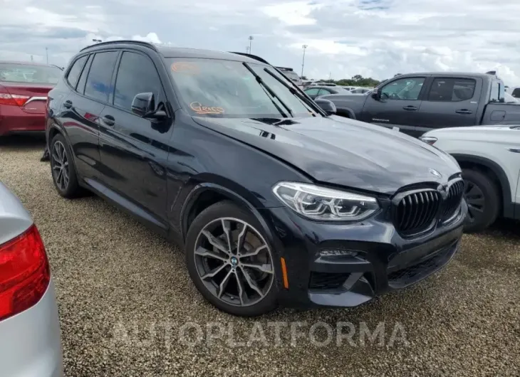 BMW X3 XDRIVE3 2021 vin 5UXTS1C08M9H72824 from auto auction Copart