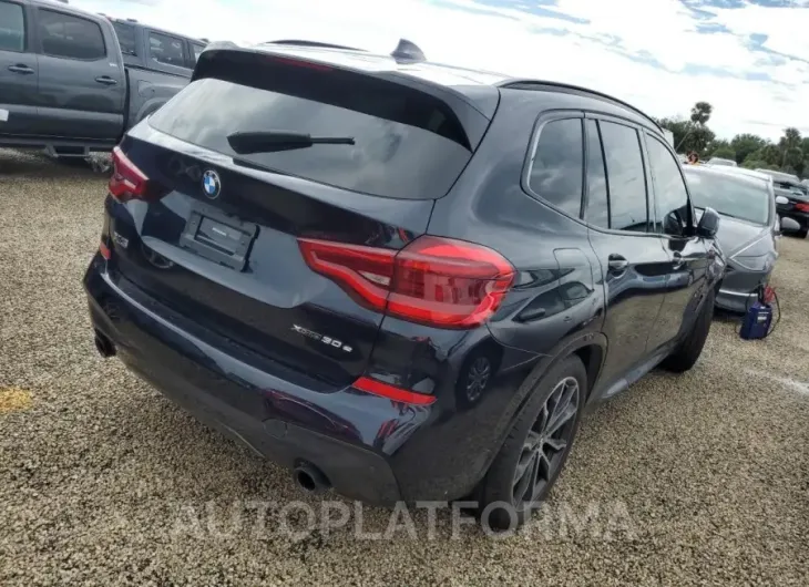 BMW X3 XDRIVE3 2021 vin 5UXTS1C08M9H72824 from auto auction Copart