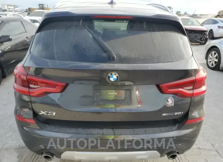 BMW X3 SDRIVE3 2020 vin 5UXTY3C02LLU72222 from auto auction Copart