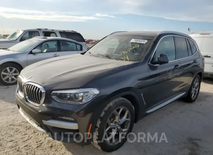 BMW X3 SDRIVE3 2020 vin 5UXTY3C02LLU72222 from auto auction Copart