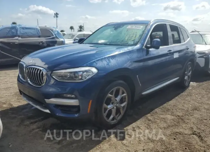 BMW X3 SDRIVE3 2021 vin 5UXTY3C07M9H67348 from auto auction Copart