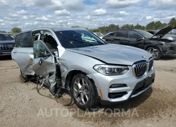 BMW X3 XDRIVE3 2020 vin 5UXTY5C01L9B39019 from auto auction Copart