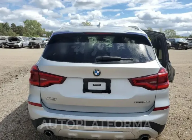 BMW X3 XDRIVE3 2020 vin 5UXTY5C01L9B39019 from auto auction Copart