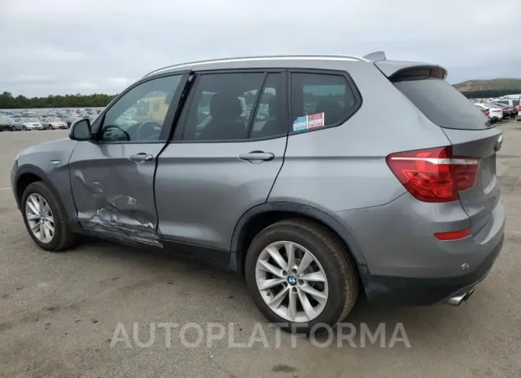 BMW X3 XDRIVE2 2017 vin 5UXWX9C32H0W67081 from auto auction Copart