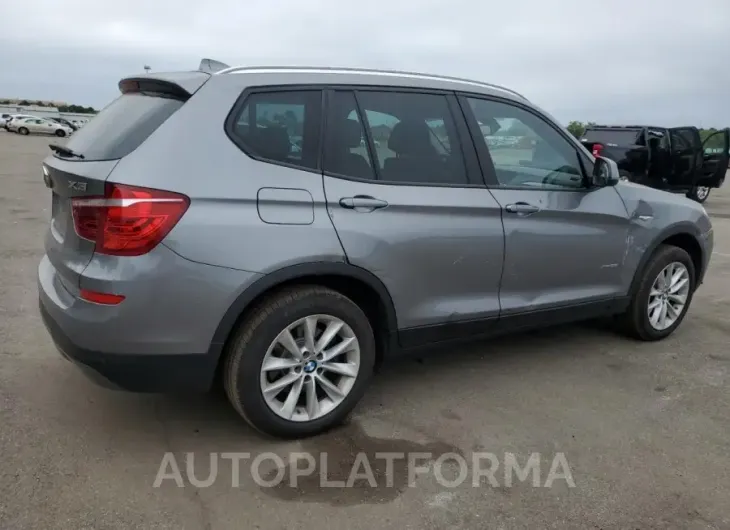 BMW X3 XDRIVE2 2017 vin 5UXWX9C32H0W67081 from auto auction Copart