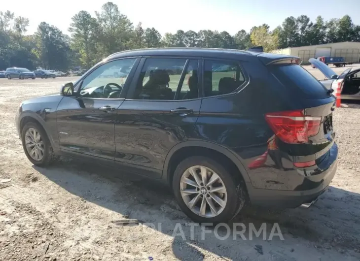 BMW X3 XDRIVE2 2017 vin 5UXWX9C33H0W68627 from auto auction Copart