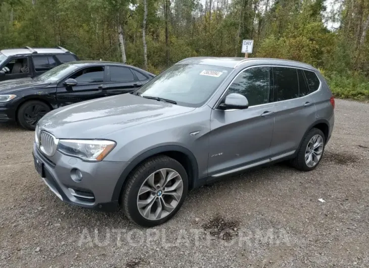 BMW X3 XDRIVE2 2017 vin 5UXWX9C34H0W67132 from auto auction Copart