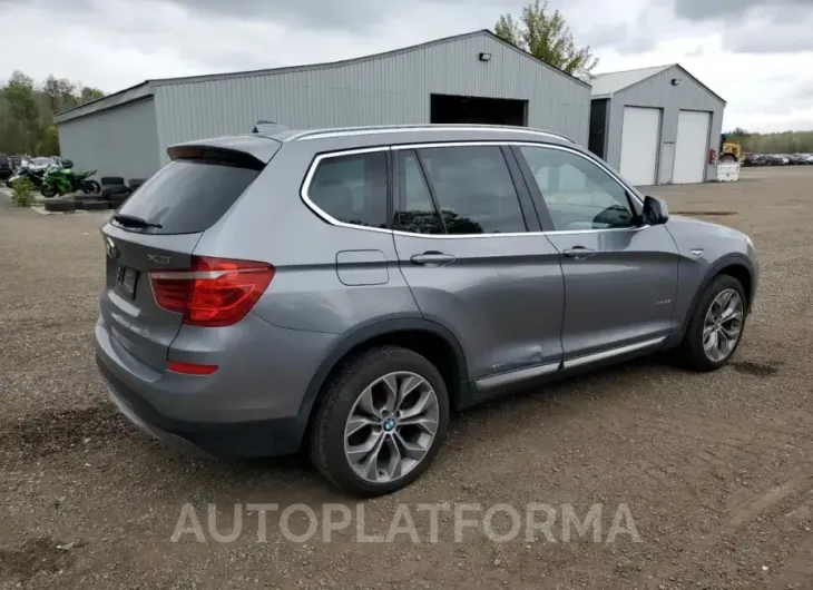 BMW X3 XDRIVE2 2017 vin 5UXWX9C34H0W67132 from auto auction Copart