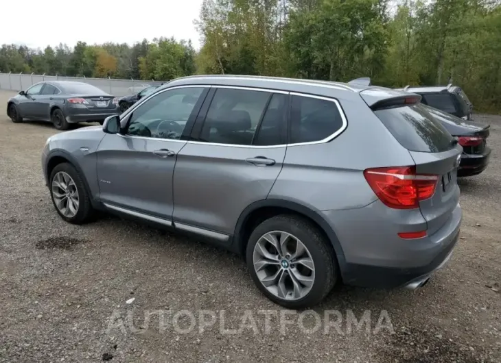 BMW X3 XDRIVE2 2017 vin 5UXWX9C34H0W67132 from auto auction Copart