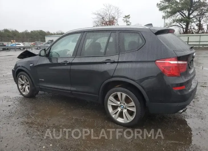 BMW X3 XDRIVE2 2016 vin 5UXWX9C51G0D69186 from auto auction Copart