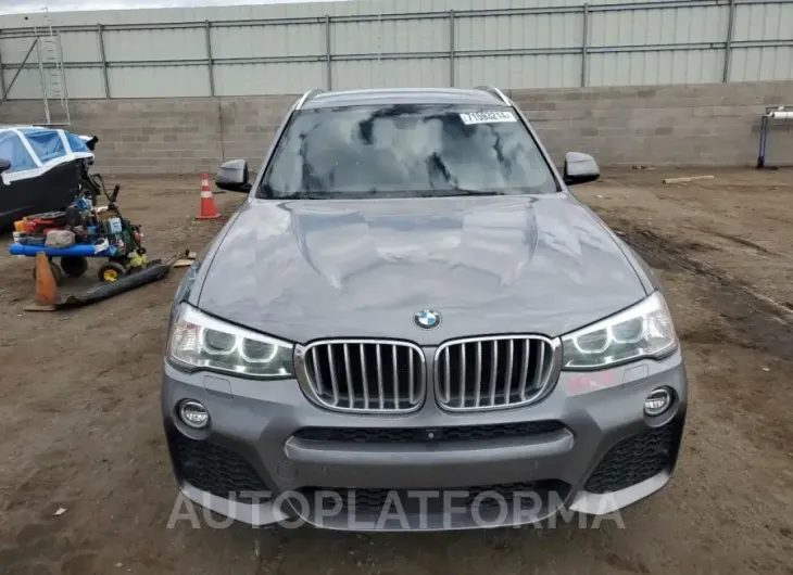 BMW X3 XDRIVE2 2017 vin 5UXWX9C59H0T05640 from auto auction Copart