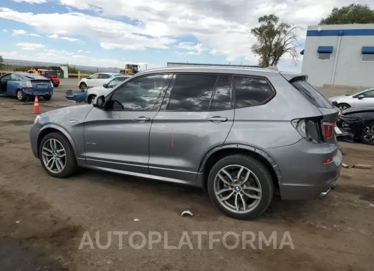 BMW X3 XDRIVE2 2017 vin 5UXWX9C59H0T05640 from auto auction Copart