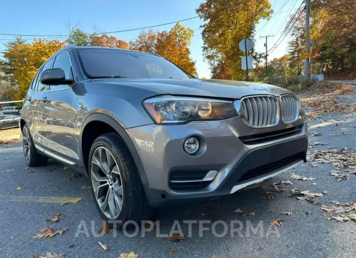 BMW X3 XDRIVE2 2015 vin 5UXWY3C53F0E96871 from auto auction Copart