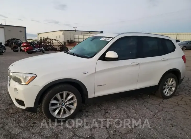 BMW X3 XDRIVE2 2015 vin 5UXWY3C59F0E97927 from auto auction Copart