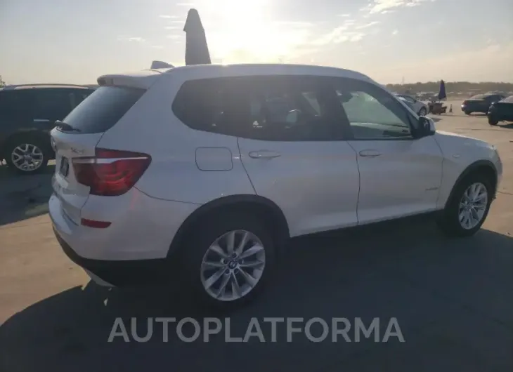 BMW X3 SDRIVE2 2015 vin 5UXWZ7C54F0M82561 from auto auction Copart