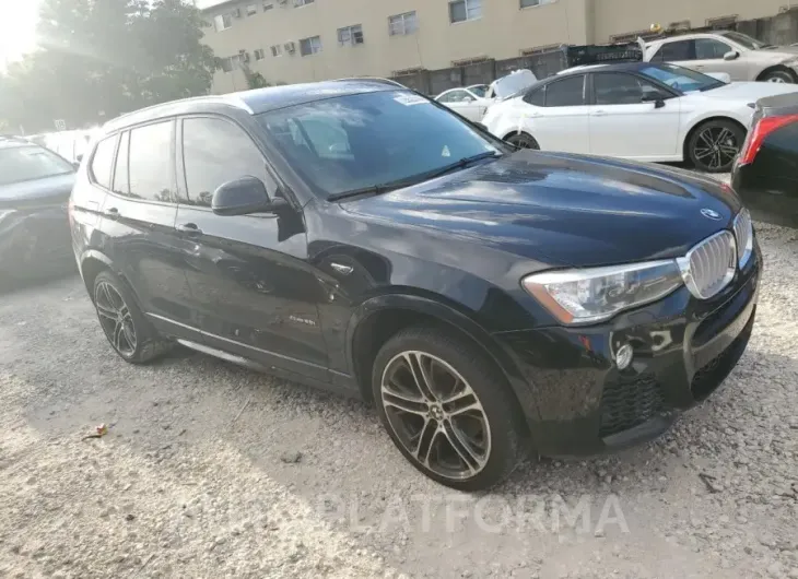 BMW X3 SDRIVE2 2016 vin 5UXWZ7C58G0T43003 from auto auction Copart