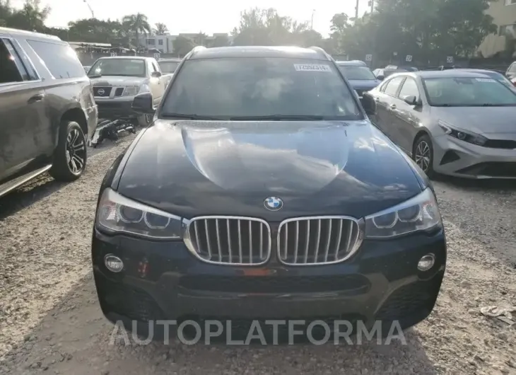 BMW X3 SDRIVE2 2016 vin 5UXWZ7C58G0T43003 from auto auction Copart