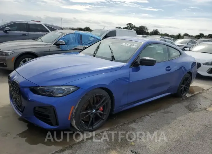 BMW M440XI 2021 vin WBA13AR00MCF16674 from auto auction Copart