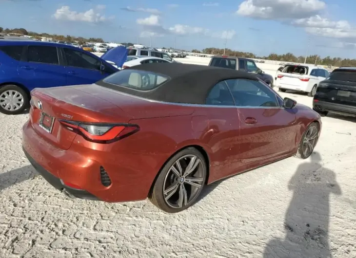 BMW 430I 2021 vin WBA23AT03MCH03498 from auto auction Copart