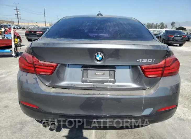 BMW 430I GRAN 2018 vin WBA4J1C5XJBG76277 from auto auction Copart