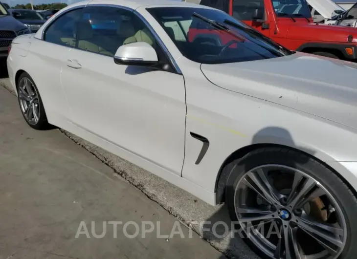 BMW 430I 2017 vin WBA4U7C32H5J55021 from auto auction Copart