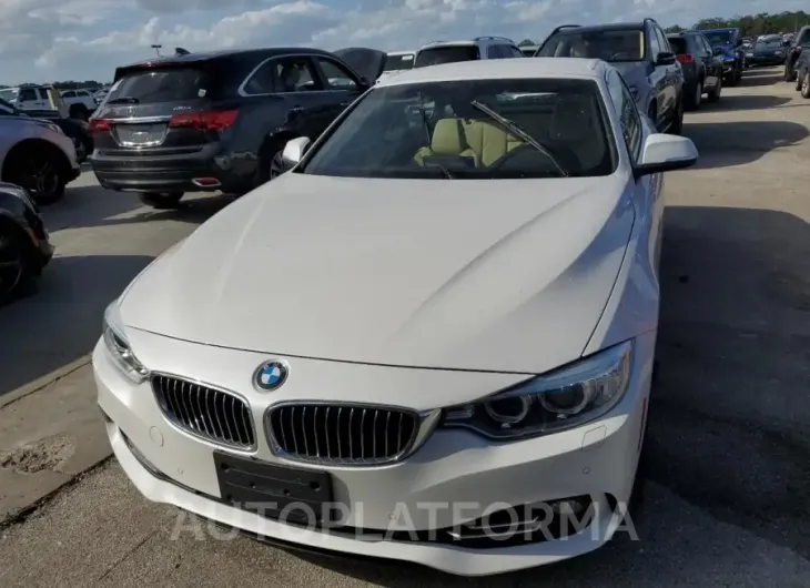 BMW 430I 2017 vin WBA4U7C32H5J55021 from auto auction Copart