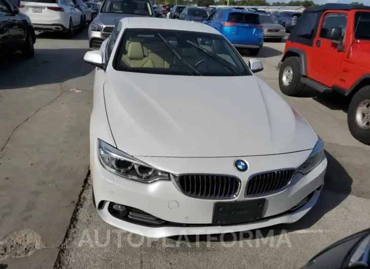 BMW 430I 2017 vin WBA4U7C32H5J55021 from auto auction Copart