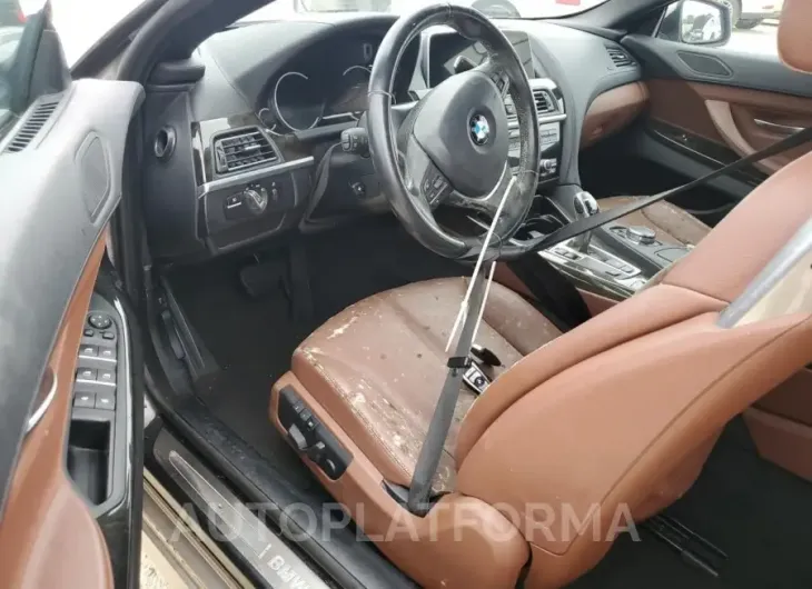 BMW 640 I 2016 vin WBA6F1C53GGT83209 from auto auction Copart