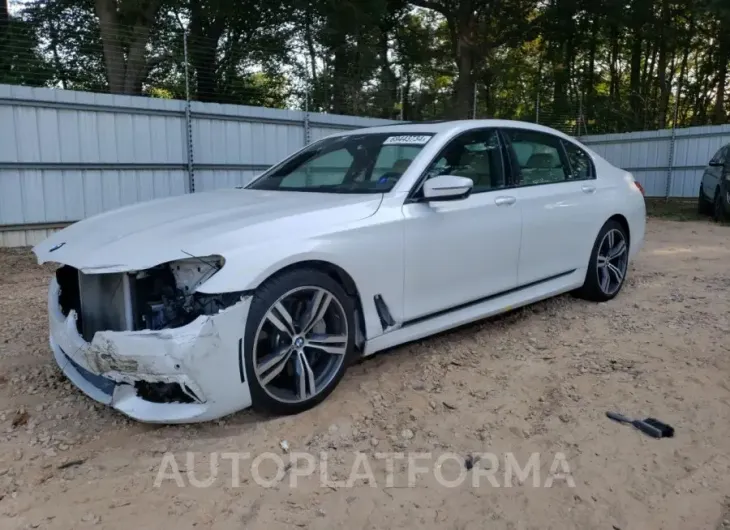 BMW 750 I 2017 vin WBA7F0C30HGM21512 from auto auction Copart