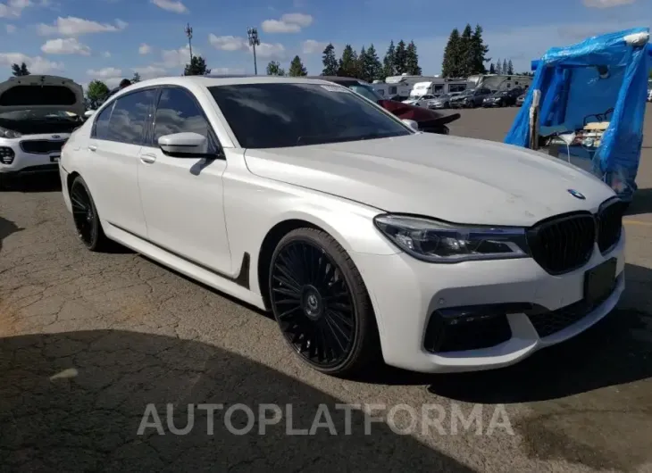 BMW 750 XI 2017 vin WBA7F2C5XHG421742 from auto auction Copart