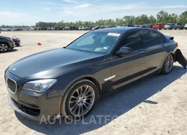 BMW 740 LXI 2015 vin WBAYF4C58FGS99363 from auto auction Copart