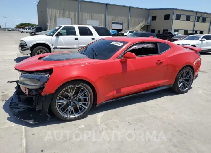 CHEVROLET CAMARO ZL1 2023 vin 1G1FK1R61P0128493 from auto auction Copart