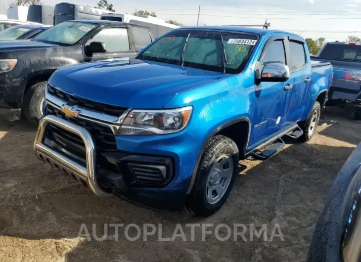 CHEVROLET COLORADO 2022 vin 1GCGSBEN7N1185061 from auto auction Copart