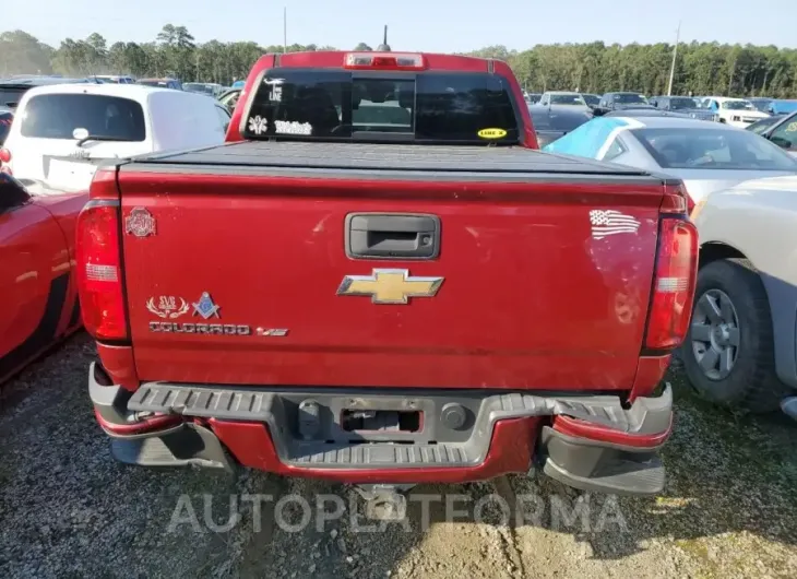 CHEVROLET COLORADO Z 2018 vin 1GCGTDEN5J1286912 from auto auction Copart