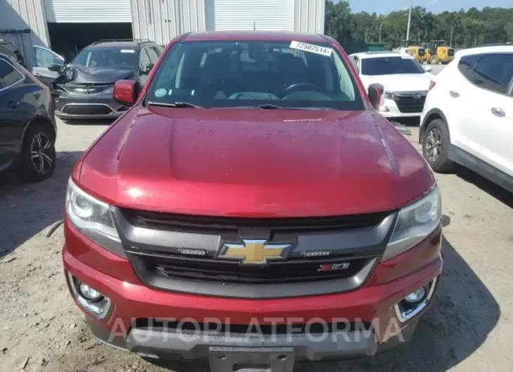 CHEVROLET COLORADO Z 2018 vin 1GCGTDEN5J1286912 from auto auction Copart