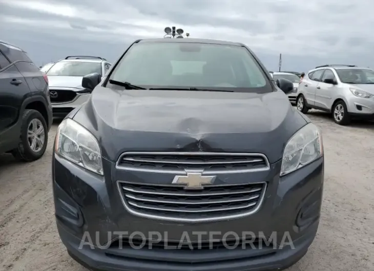 CHEVROLET TRAX LS 2016 vin 3GNCJKSB8GL218020 from auto auction Copart