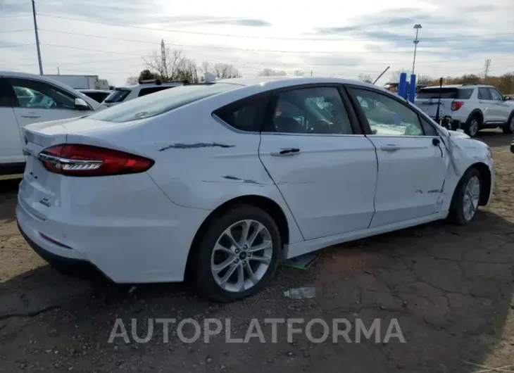 FORD FUSION SE 2019 vin 3FA6P0LU7KR167615 from auto auction Copart