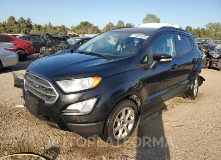 FORD ECOSPORT S 2018 vin MAJ6P1UL2JC231889 from auto auction Copart