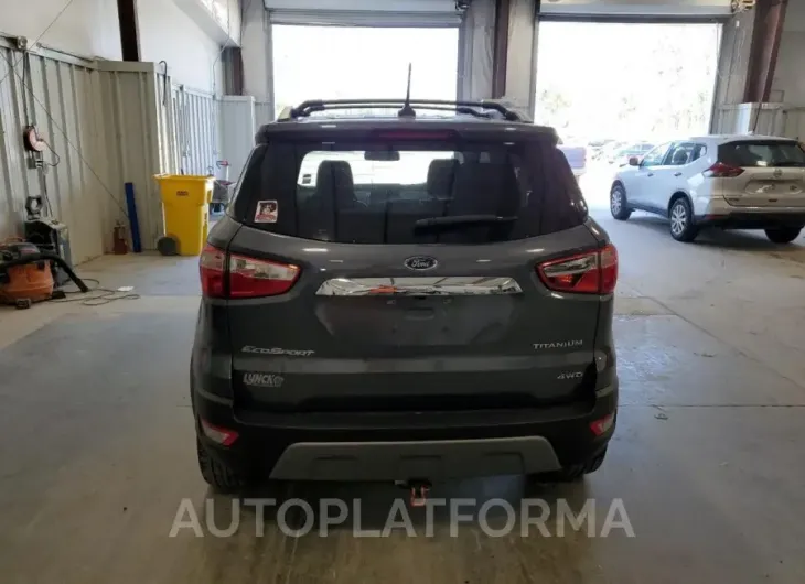 FORD ECOSPORT T 2021 vin MAJ6S3KL9MC395965 from auto auction Copart