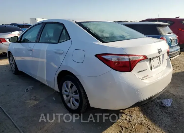 TOYOTA COROLLA L 2015 vin 2T1BURHE0FC347392 from auto auction Copart