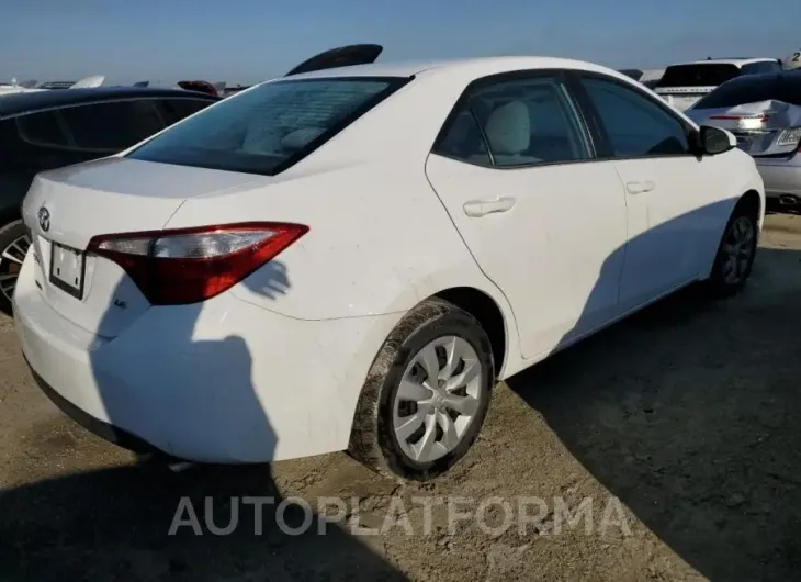 TOYOTA COROLLA L 2015 vin 2T1BURHE0FC347392 from auto auction Copart