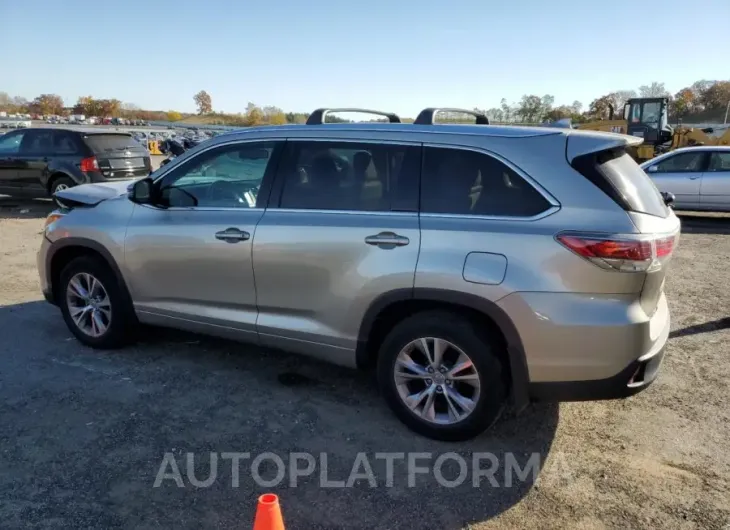 TOYOTA HIGHLANDER 2015 vin 5TDJKRFH3FS130487 from auto auction Copart