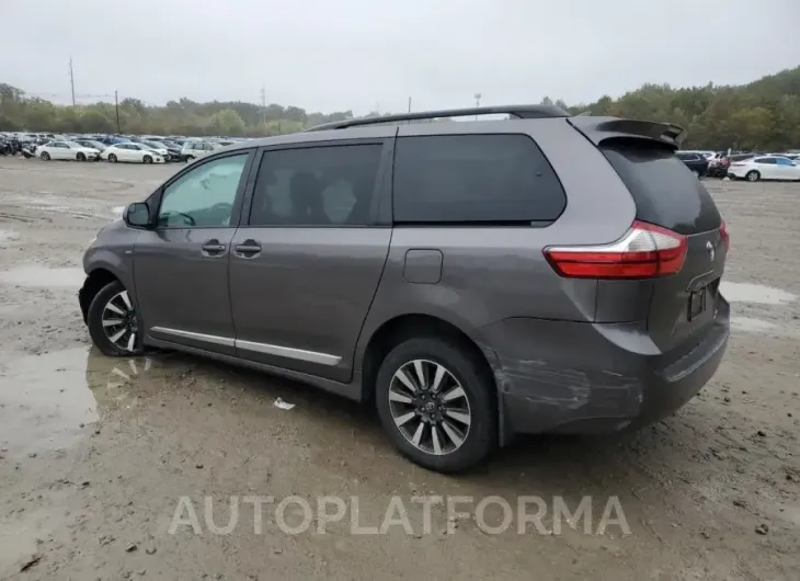 TOYOTA SIENNA LE 2019 vin 5TDJZ3DC9KS216445 from auto auction Copart