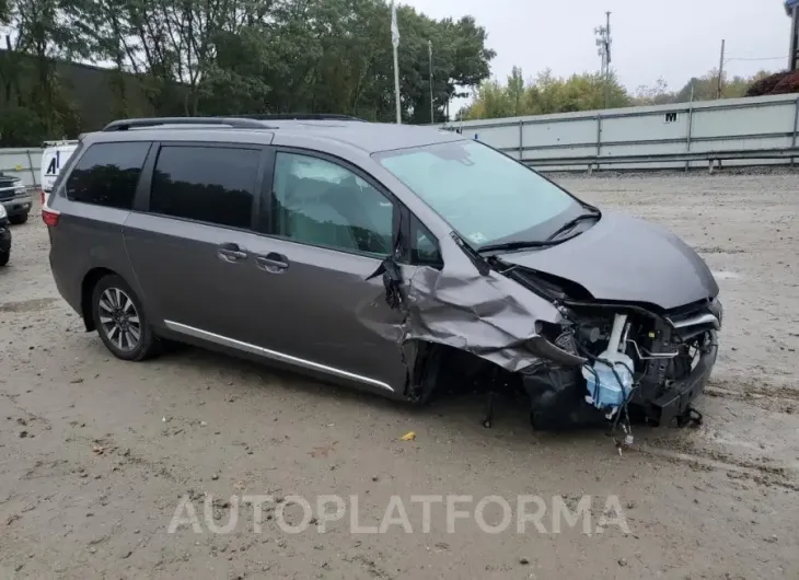 TOYOTA SIENNA LE 2019 vin 5TDJZ3DC9KS216445 from auto auction Copart