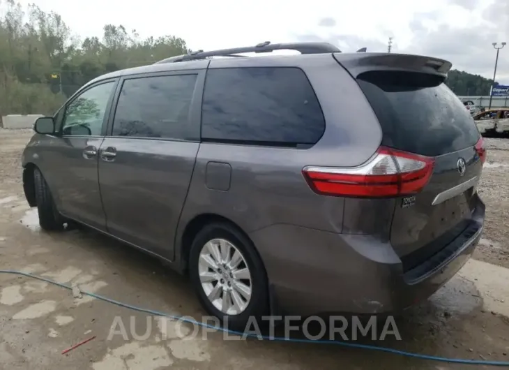 TOYOTA SIENNA XLE 2016 vin 5TDYK3DC5GS731646 from auto auction Copart